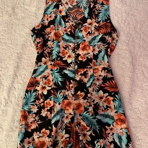 NWOT Passport Floral Romper